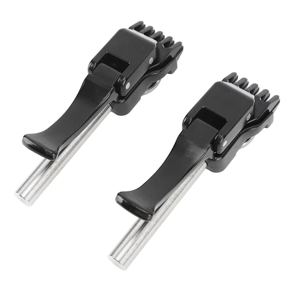 1 Pair Black Badminton String Clamp Tennis Flying Clamp Racket Starting Clamp Stringing Tool Accessories