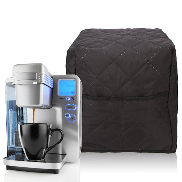 Kaffemaskine Cover i Blød Bomuld Kaffe Brygger Husholdningsapparat Beskyttende Støv Cover