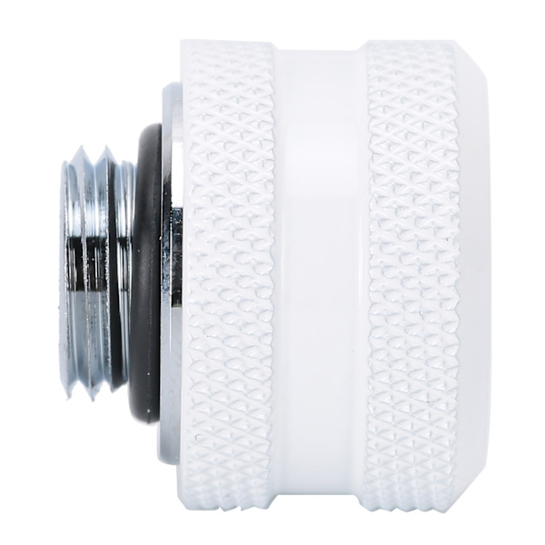 Quick Twist Connector G1/4 Ydre Gevind Beslag til Computer Vandkøling Hard TubeWhite