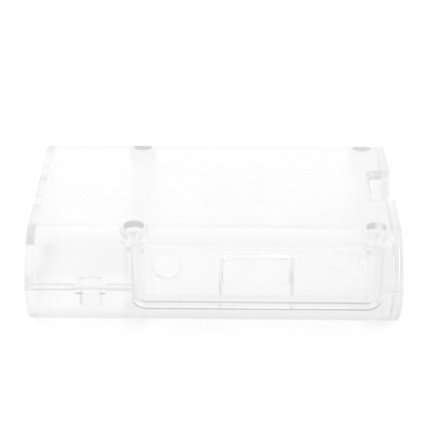 ABS Beskyttelsesetui Cover Frost Matt Transparent Etui Komponent for Raspberry Pi 3B 3B+
