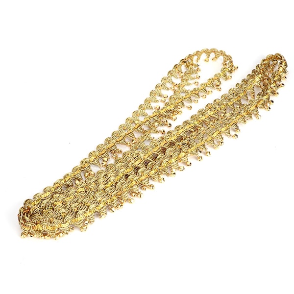DIY magdans midjekedja med liten klockpaljett tofs Performance Kläder Tillbehör Guld