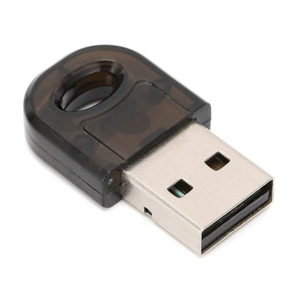 Bluetooth 5.0 USB-sovitin - nopea 3 Mbps, tuotu RTL8761B-siru, musta, mukana CD tietokoneelle