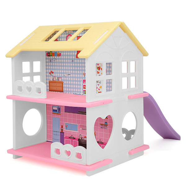 Miniatyr Dukkeskabslegetøj DIY Kid Saml Dukkehjem Baby Legetøj Dreng Pige GaveA Style