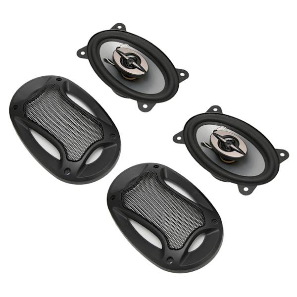 2st bilhögtalare 280W fullfrekvent bas 6 tum koaxial värmeavledning bilhögtalare