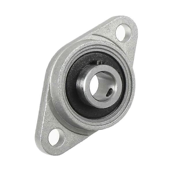 4 stk Kfl08 putelager 8 mm borediameter sinklegering rombisk flenslager Kompatibel med CNC
