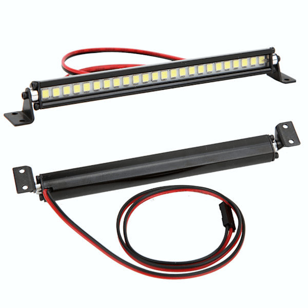 24 LED Kattolukuvalaisin Kattolamppu Koriste RC-Tarvike Sopii Scx10 1/10 4WD Autolle Musta