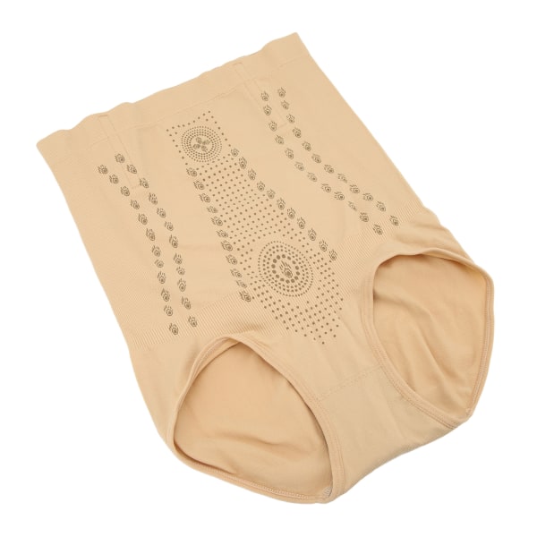 Body Shaping Shorts Korkea vyötärö Vatsa Tiukka Alusvaatteet Nylon Naiset Lantio Nostaminen Alushousut Ihoväri XXL (90-110 kg)