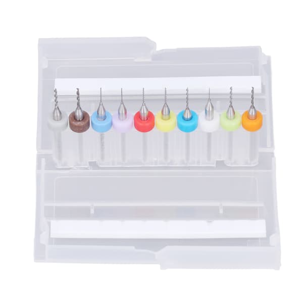 Högpresterande makroborr av volframkarbid, 10-pack