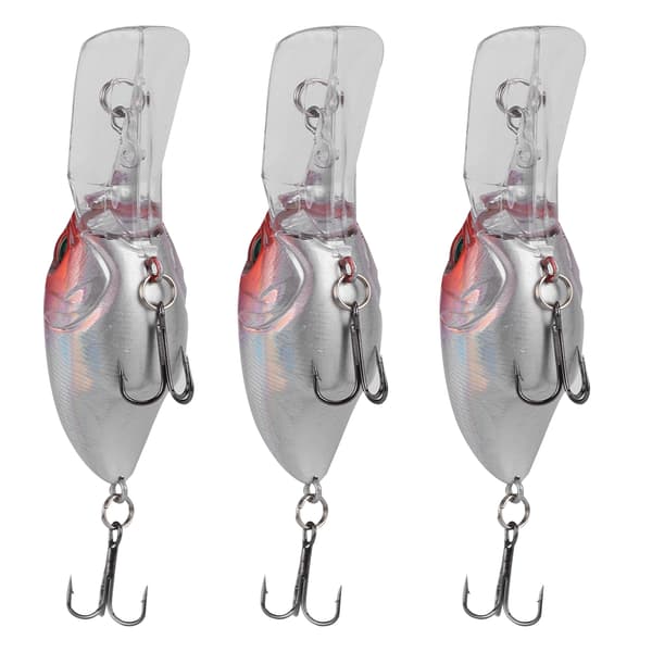 3 st Deep Diving Scrapper Lure Artificiell Simuleringsbete Fiskeutrustning 2#