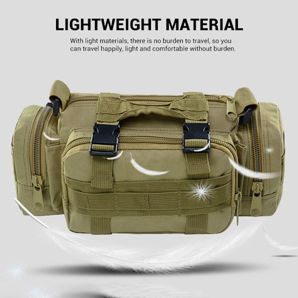 Utomhus Klättring Midjeväskor Militärväska Oxford Camping Pack Vandring Midjeväskor