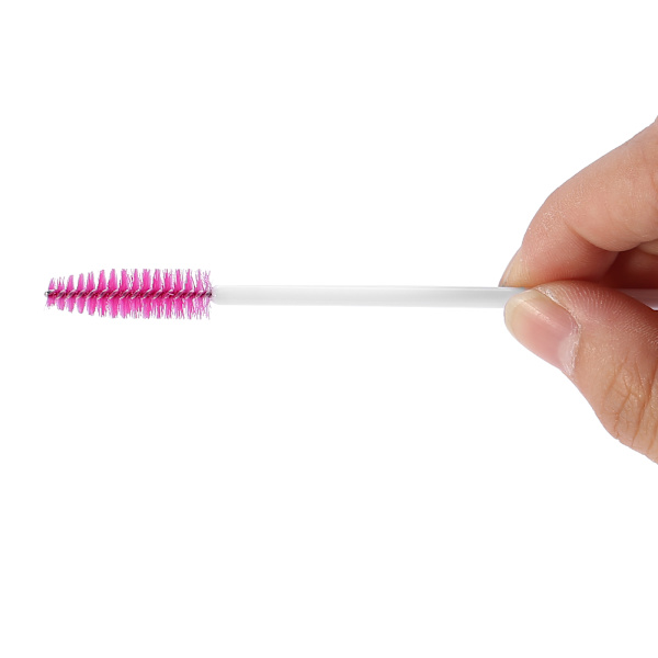 50 stk/sæt Engangsvipperbørste Mascara Applikator Makeup Kosmetisk Værktøj Hvid Rose Rød