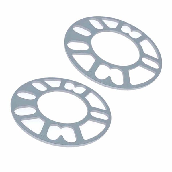2st 8 mm tjocklek Hjulnav Spacer Fläns Nav Centric ET Packning Aluminiumlegering Universal för bilar