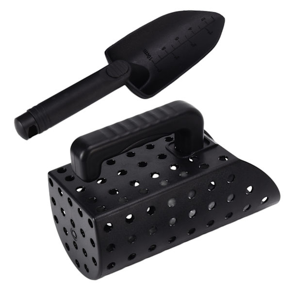Metallupptäckande spade ABS Effektiv lätt, multifunktionell sandsikt för barn, vuxna