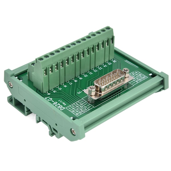 Terminalblok Modul PCB Kobber Han Terminaler Breakouts Adapterstik DC 60V