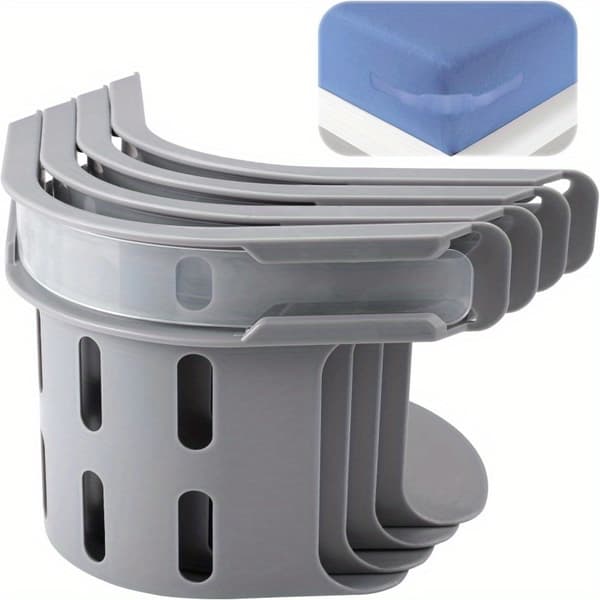 4 stk. kraftige madrasstropper, lagenholder, fast og stram, nem installation -[LD] White