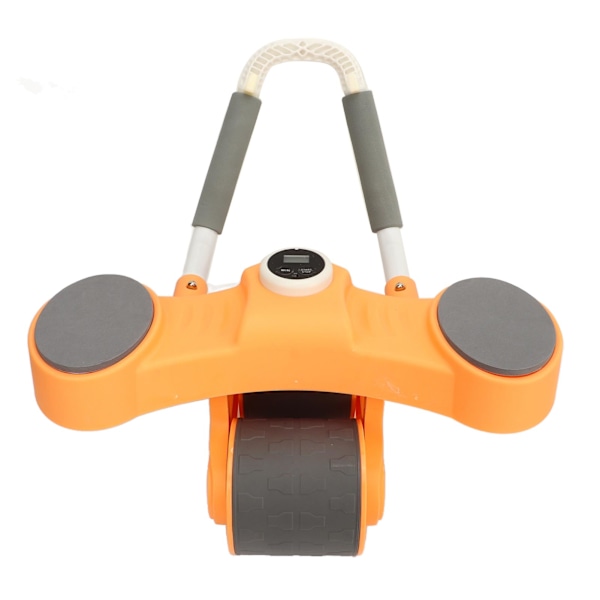 Dobbelt runde mavehjul Roller Home Abdominal Wheel Hjem Gym Fitnessudstyr til mænd Kvinder Core Workouts Orange