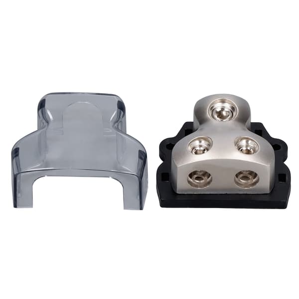 Car Stereo Amplifier Splitter 2 Way Power Distribution Block Ground Distribution Connection Block