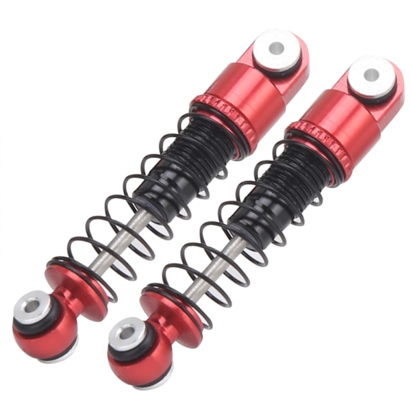2st Stötdämpare Dämpare Aluminiumlegering Reservtillbehör Passar för Axial SCX24 90081 1/24 RC-bil