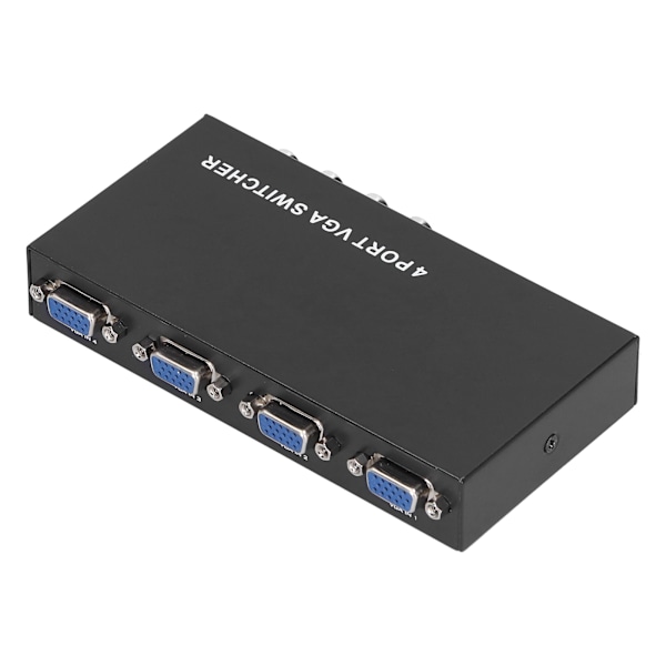 4-ports VGA-växlare SVGA-monitordelningsväxlare 4-i-1-ut för LCD-dator-TV-monitor