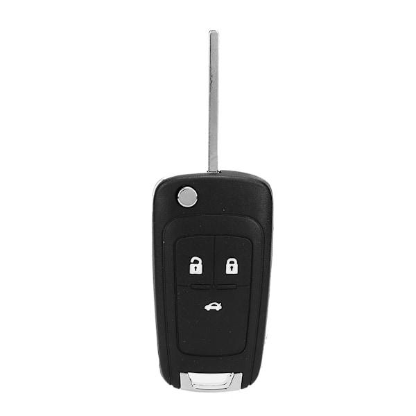 Bilnøgleetui med 3 knapper Fjernbetjeningsskifte til skaludskiftning Passer til Opel White Button Type