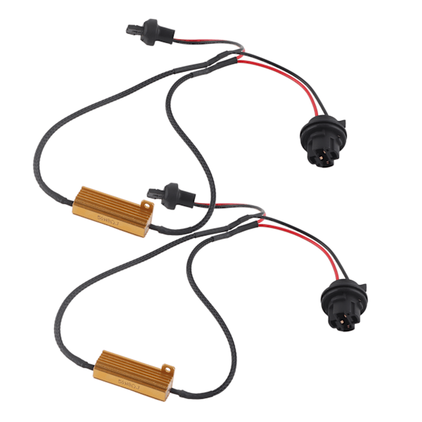 7440 T20 50W8RJ Hyper Flash -korjausvirheettömät johtosarjat LED-vilkkuvaloille