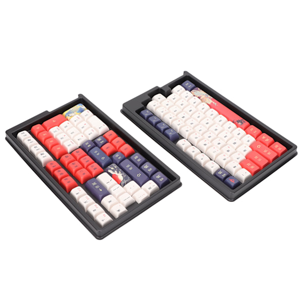 PBT Tastatur Keycaps 113 Taster Ergonomisk design Enkel installasjon PBT Dye Sublimation Keycap for mekaniske tastaturer