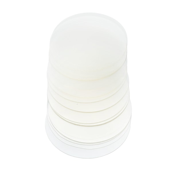 200 ark Transparent Badge Film, slitstark klar PVC, mångsidig skyddsfilm för märken för hantverk DIY-skydd 56MM / 2.2in