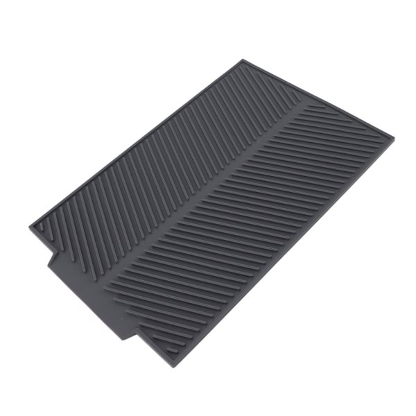 Silikon Tørrestativ Anti-Skrid Sikker Mod Stød Let at Rengøre Tørrestativ til Køkkenbord til Tallerkener Gaffel S 39x25cm
