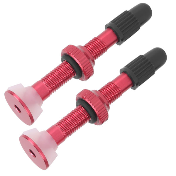1 Par Slangefri Mountainbike Ventil Stempel Aluminium Presta Ventil Forlænger Tilbehør