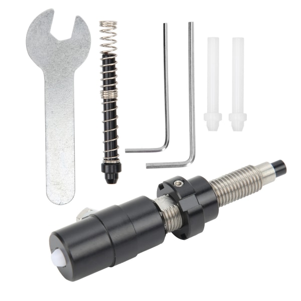 Recurve Bue Stabilisator Sidepude Stempel Aluminiumlegering Plast med Installationsværktøj