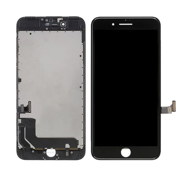 Kompatibel med iPhone 7 Plus LCD Skærm TOP - Sort 130