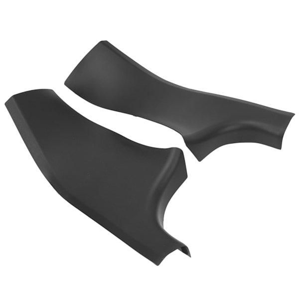 2 st bakre dörrtröskelskydd Svart Elegant, starkt skydd Robust dörrtröskel Slidskyddsskydd för Tesla Model Y