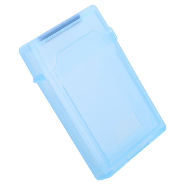 2.5in Harddisk Opbevaringsboks ABS Materiale HDd SSD Støvtæt og Antistatisk Beskyttelsesetui (Blå)