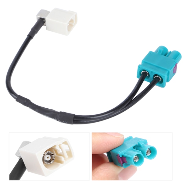 2 till 1 MIB Antenn Adaptrar G FAKRA Radio för RCD330G RCD330 RCN210 RCD510 Passar för Desay