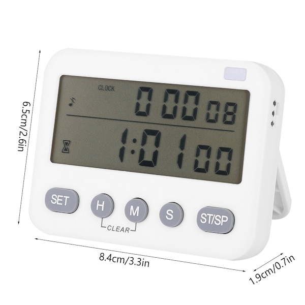 Køkken Timer Kogetimer Sluk Vibration Alarm Ur Påmindelse Ur
