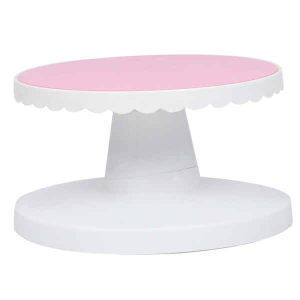 Cake Stand Turntable Rotating Base Anti-slip Cake Decorating Table DIY Kitchen Baking Tool (Rotating Table Diameter 23cm)