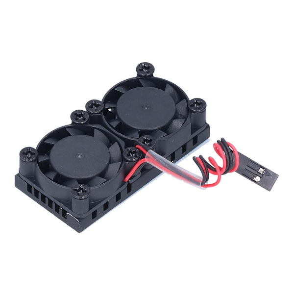 Køleventilatorer til Raspberry Pi Køleplade Køler ABS Lav støj til 3B 3B+ 4 4B