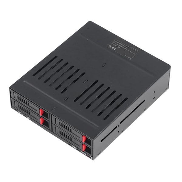 4-bays HDD-bur Chassi 5,25-tommers enhetsrom 2,5-tommers SATA-mobilrack-kompatibel 9,5 mm 12,5 mm harddisker med tykk bunn SSD-er