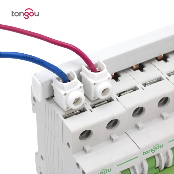 25 mm terminaler for strømskinne effektbryter distribusjonsboks Elektrisk ledningskontakt Tongou Type 1