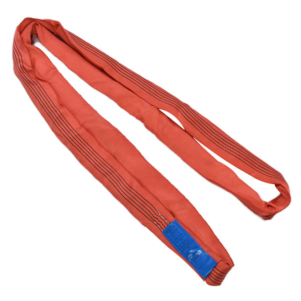 5T rund lyftsele PES Endless Loop Crane Webbing remmar Riggtillbehör Bred 75mm2 meter