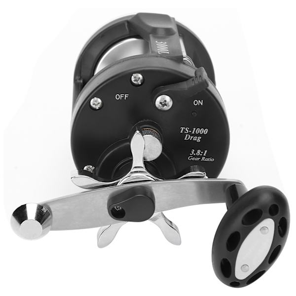 TSSD metallinen kalastuskela 3.8:1 nopeussuhde 1BB Baitcasting -kalastuskela tarvikkeet TSSD-3000L