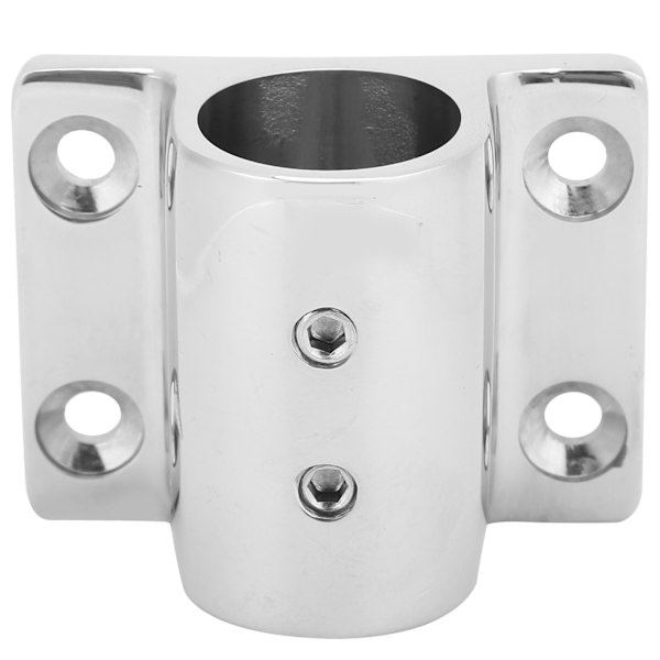 Marine Pipe rektangulær base rustfrit stål bådrør firkantet base bådhardware tilbehør 22MM