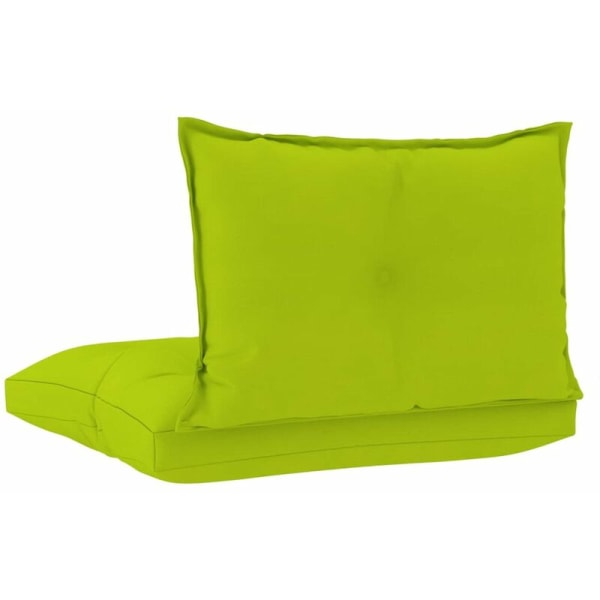 Palle sofaputer 2 stk Lysegrønt Stoff