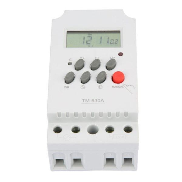 TM630A Mini LCD Digital Microcomputer Kontroll Ström Timer Switch (12V DC)