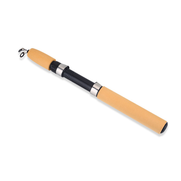 Ice Vinter Fiske Stang Glasfiber Teleskopisk Mini Fiskeutstyr