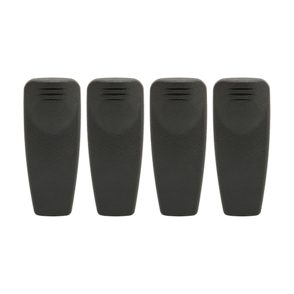 4 stk Radiobælteklips erstatning Walkie Talkie bælteklips for Motorola GP338 HT750 HT1250 XTS2500 CP185 PR860 VL130