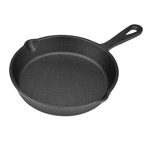 16cm 20cm Vintage støbejernsgryde Stegepande Brændt NOn stick (16cm)
