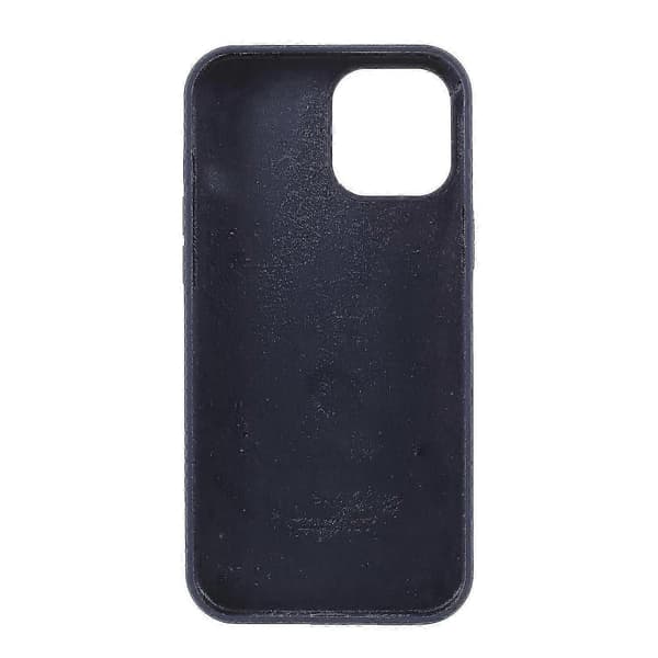 【LD】Silkeblød Solid Silikone Cover Kompatibel med iPhone 12 Mini Etui_Gave Kompatibel med G Dark blue