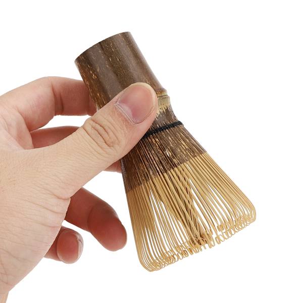 Bambu japansk stil Matcha-tevispborste Tetillbehör för Matcha-tetillverkningBambu 100 stift