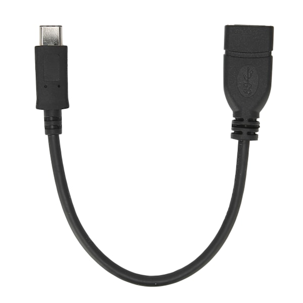 USB 3.1 til TypeC Interface Adapter Kabel Konverteringskabel Ledning til Laptop Computer (Sort)